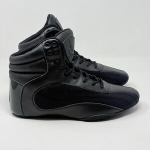 Ryderwear D Mak Black Out Lifting Shoes Mens 11 Black Weightlifting Boxing Gym